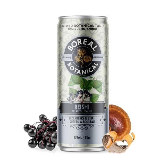 Reishi, Elderberry & Birch Tonic, 355mL