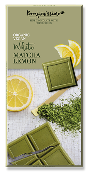 White Matcha Lemon Chocolate Bar