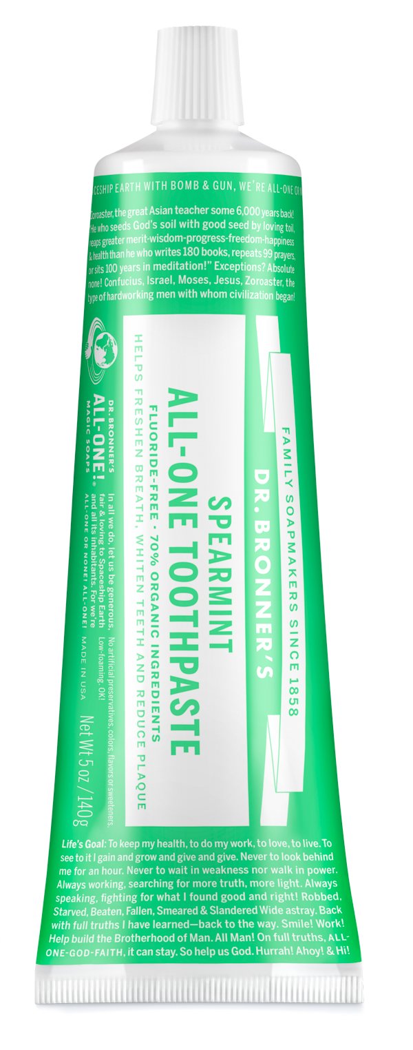 Spearmint All-One Toothpaste, 140g
