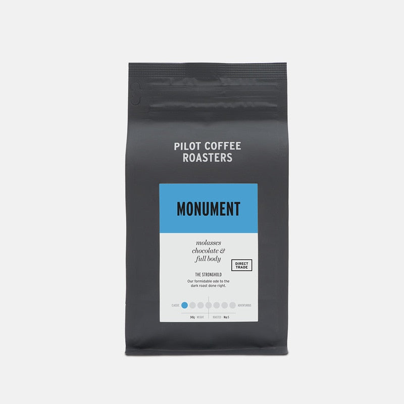 Monument Whole Bean Coffee, 340g