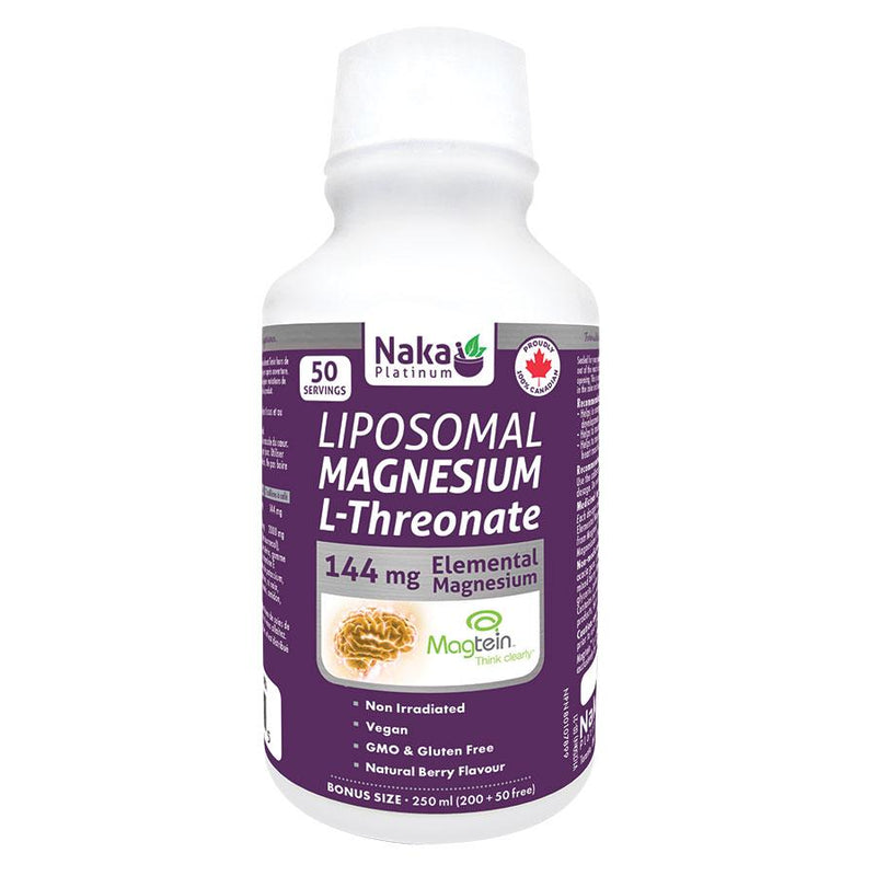 Liposomal Magnesium L-Threonate, 250mL