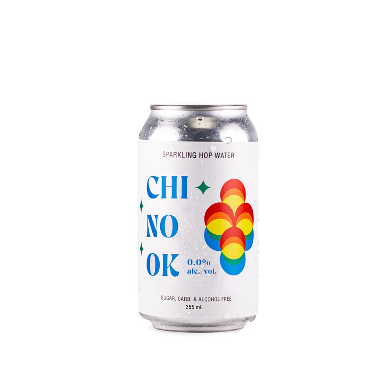Chinook Sparkling Hop Water, 355mL