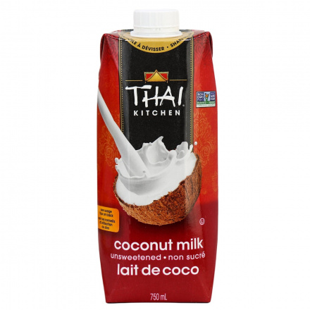 Unsweetened Coconut Milk, 750mL