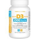 Vitamin D3 2500IU, 500+50 Softgels