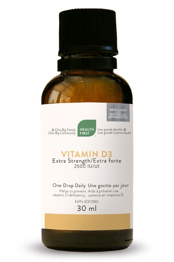 Vitamin D 2500IU, 30mL