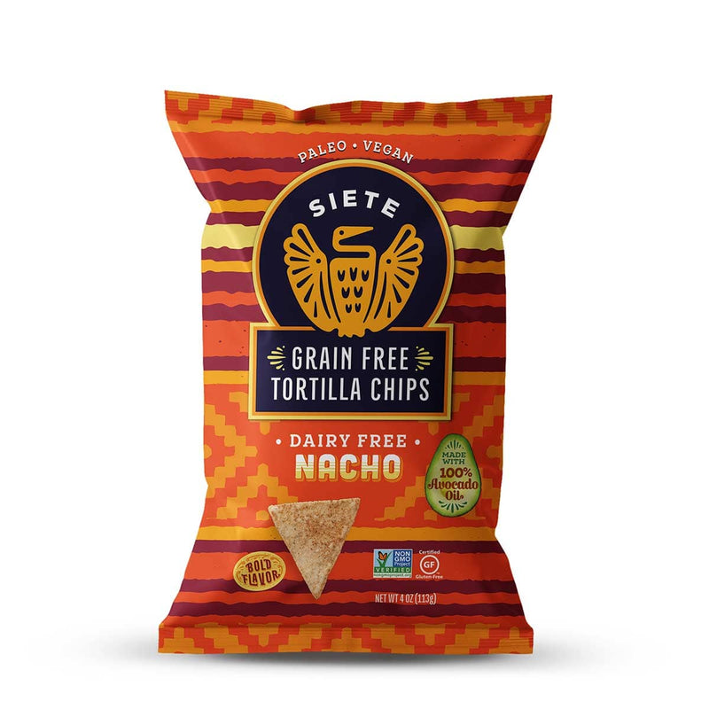 Grain Free Tortilla Chips, Nacho 142g