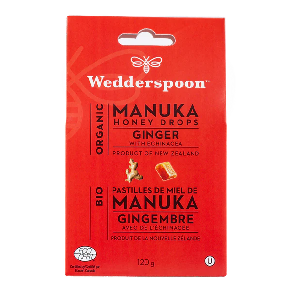 Manuka Honey Drops, Honey with Echinacea 120g