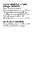 Evening Primrose Oil, 500mg 90 Capsules