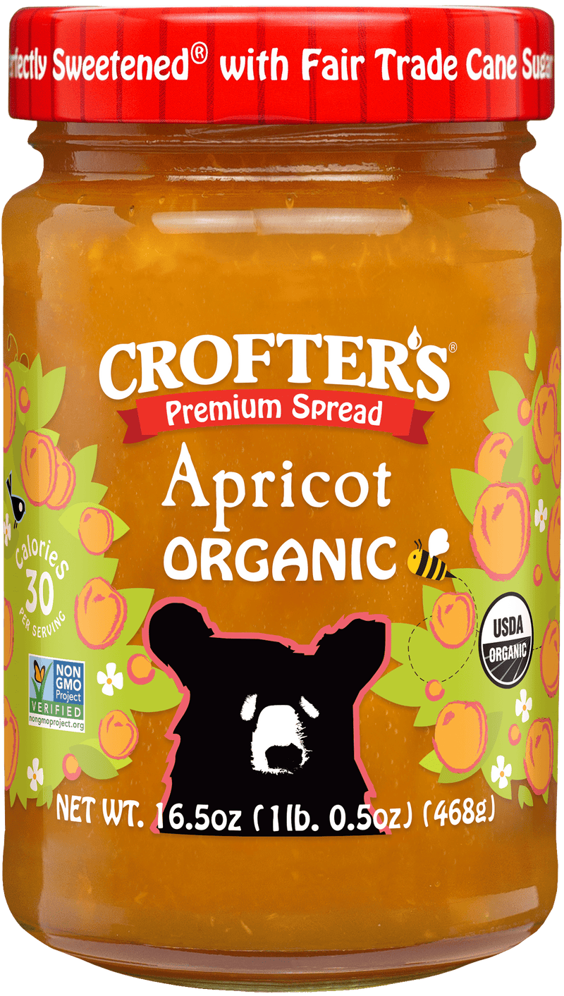 Organic Apricot Premium Spread, 383mL