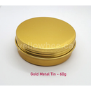 Large Tin, Gold, 60g