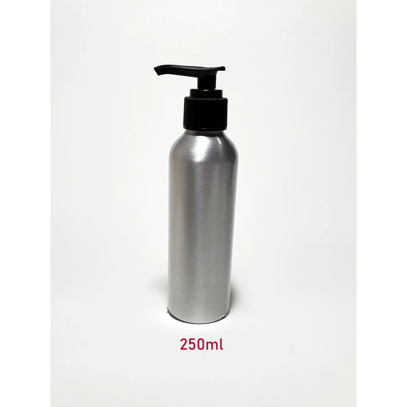 Aluminum Pump Bottle, 250ml