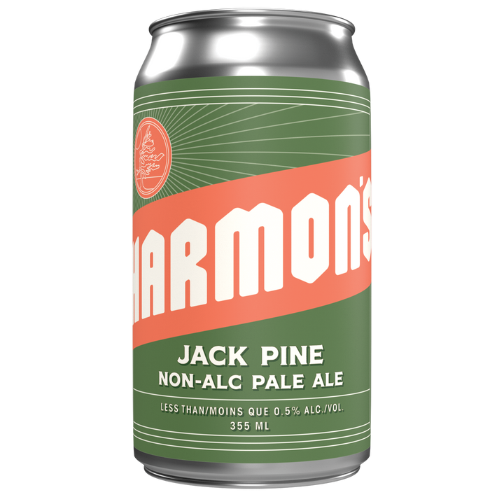 Jack PIne Pale Ale Organic Non-Alcoholic Beer, 355mL
