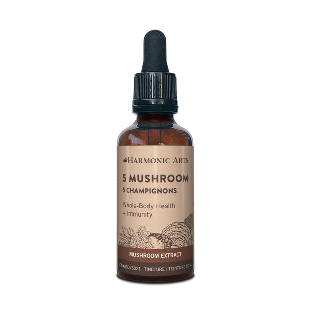 Mushroom Tincture, 5 Mushroom, 50ml