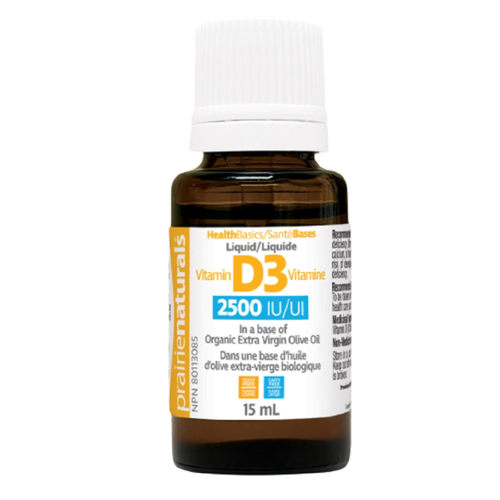 Vitamin D3 2500IU, 15mL