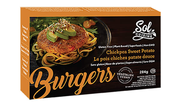 Chickpea Sweet Potato Burger, 284g