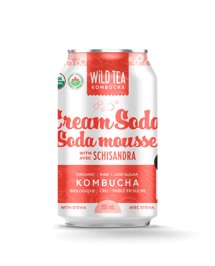 Cream Soda Kombucha with Schisandra, 355mL