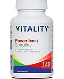 Power Iron + Spirulina, 120 Vegetable Caps