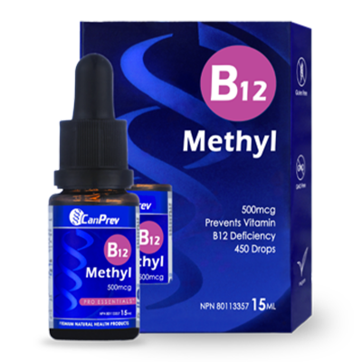 Methyl B12 Drops 500mcg, 15mL