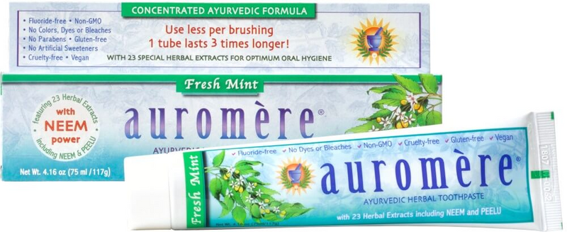 Fresh Mint Ayurvedic Toothpaste, 75mL