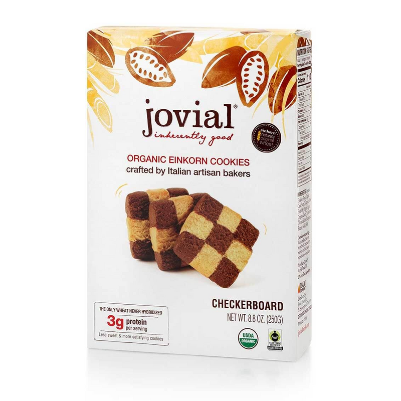 Organic Einkorn Checkerboard Cookies, 250g