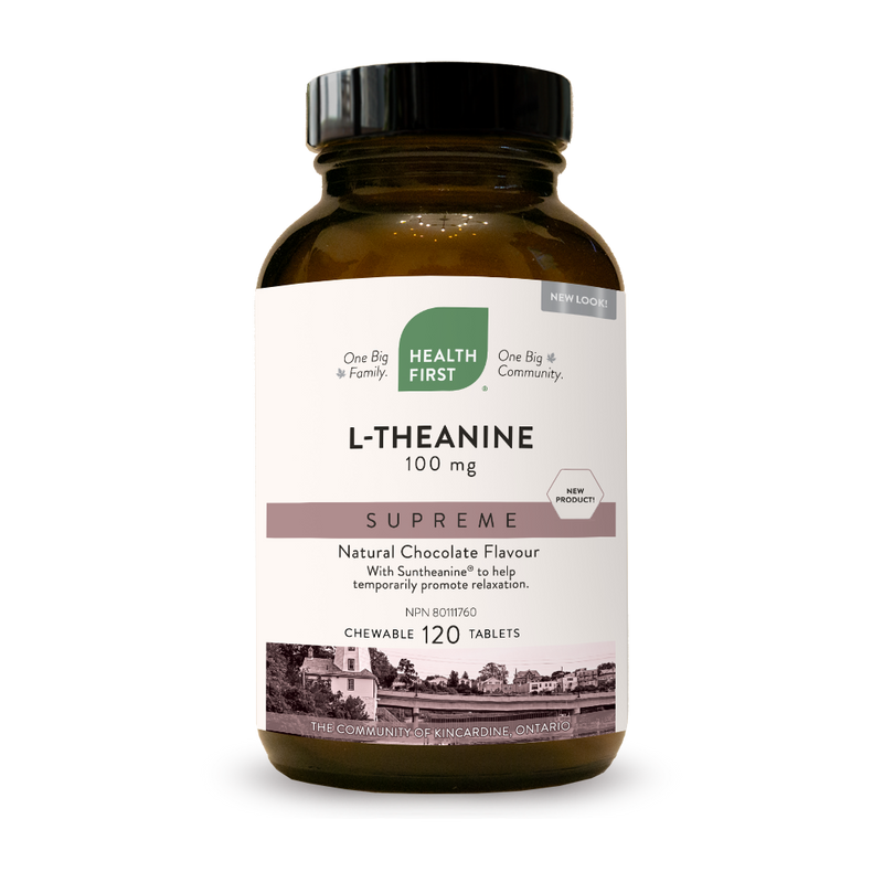 L-Theanine Supreme, 120 Chewable Tablets