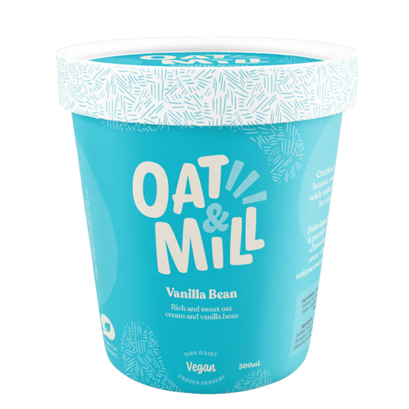 Vanilla Bean Vegan Ice Cream, 500mL