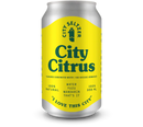 City Citrus Flavoured Carbonated Water, 355mL