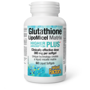 Glutathione LipoMicel Matrix, 60 Liquid Softgels