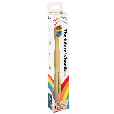 Rainbow Kids Bamboo Toothbrush