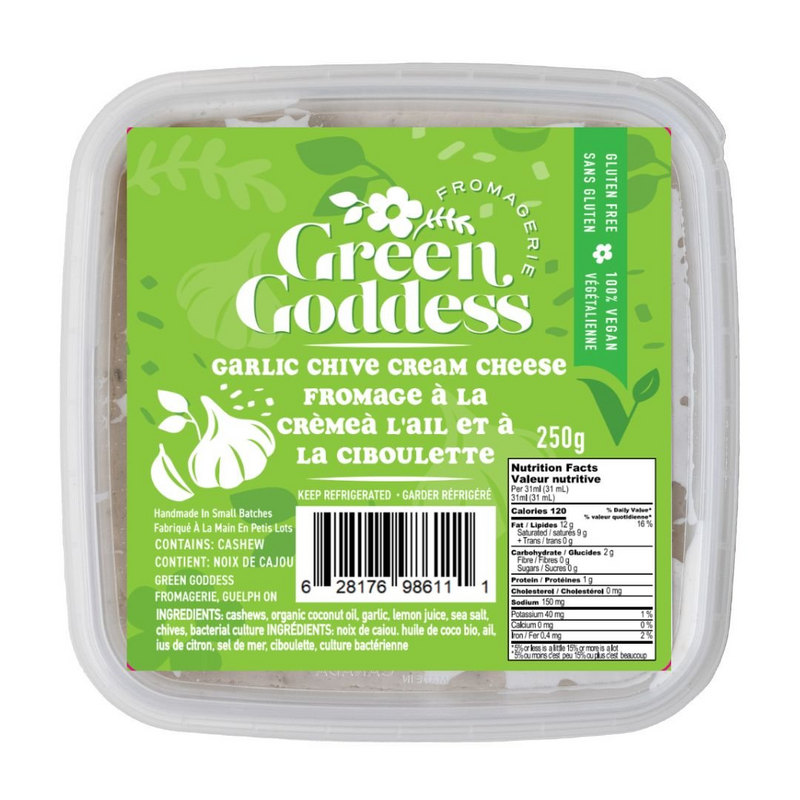 Garlic Chive Cream Cheese, 250g