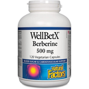 WellBetX Berberine 500mg, 120 Capsules