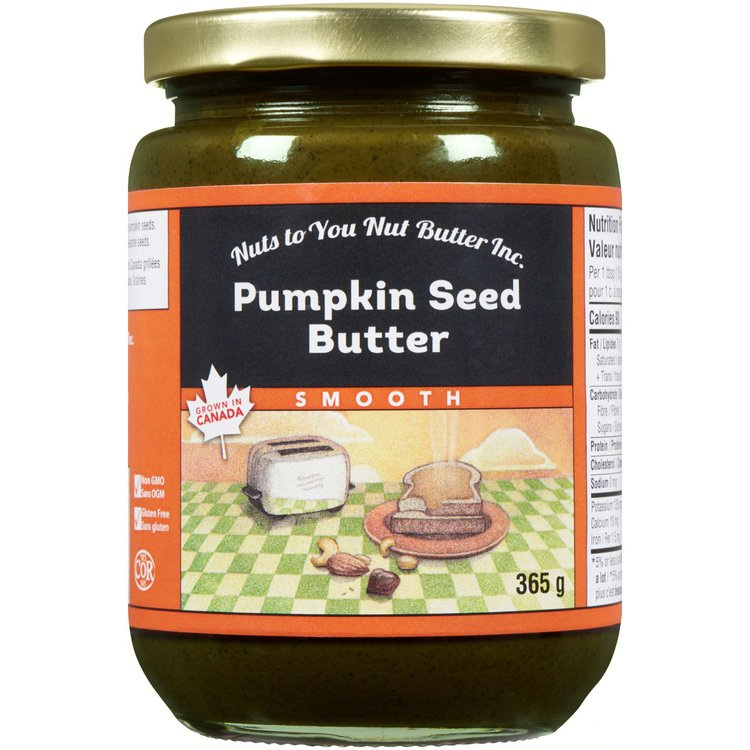 Pumpkin Seed Butter, Grown in Canada 365g