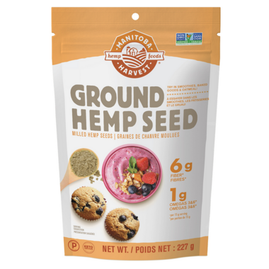 Ground Hemp Seeds, 227g
