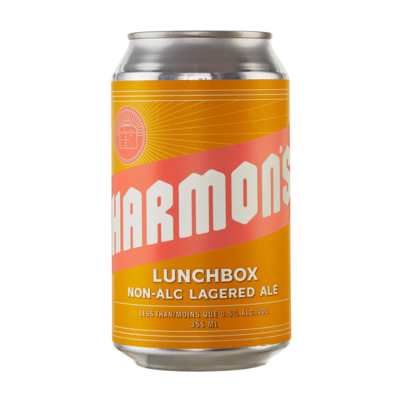 Lunchbox Lagered Ale Organic Non-Alcoholic Beer, 4x355mL