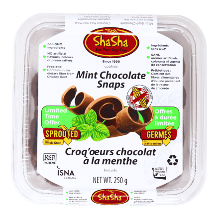 Mint Chocolate Snaps, 250g