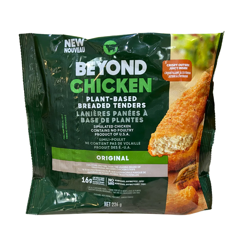 Beyond Chicken Plant-Based Breaded Tenders, 226g