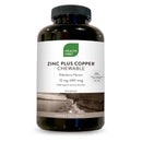 Zinc Plus Copper, 150 Chewable Tablets