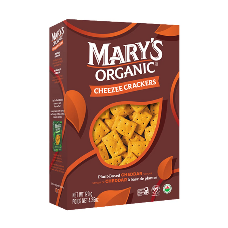 Cheezee Crackers, Plant-Based Cheddar 120g
