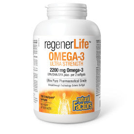 RegenerLife Ultimate Strength Omega-3, 150 Softgels