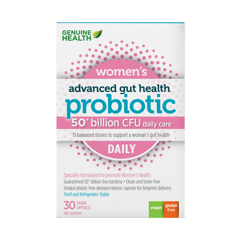 Advanced Gut Health Probiotics, Women's Daily 60 Capsules