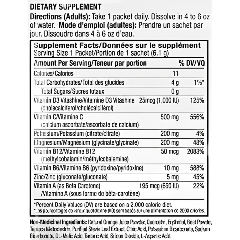 Ener-D Vitamin D, Orange 24 Packets