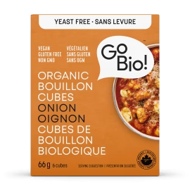 Organic Bouillon Cubes, Onion 66g