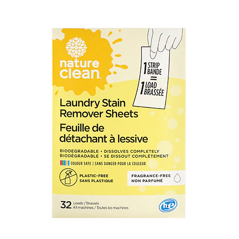 Laundry Stain Remover Sheets, Unscented 32 Pack
