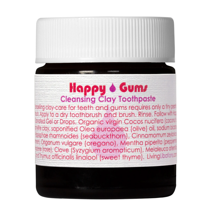 Happy Gums Cleansing Clay Toothpaste, 15mL
