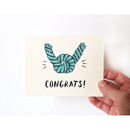 Greeting Card, Wedding, "Congrats"