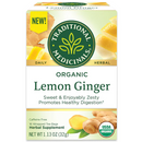 Organic Lemon Ginger Tea, 16 Tea Bags