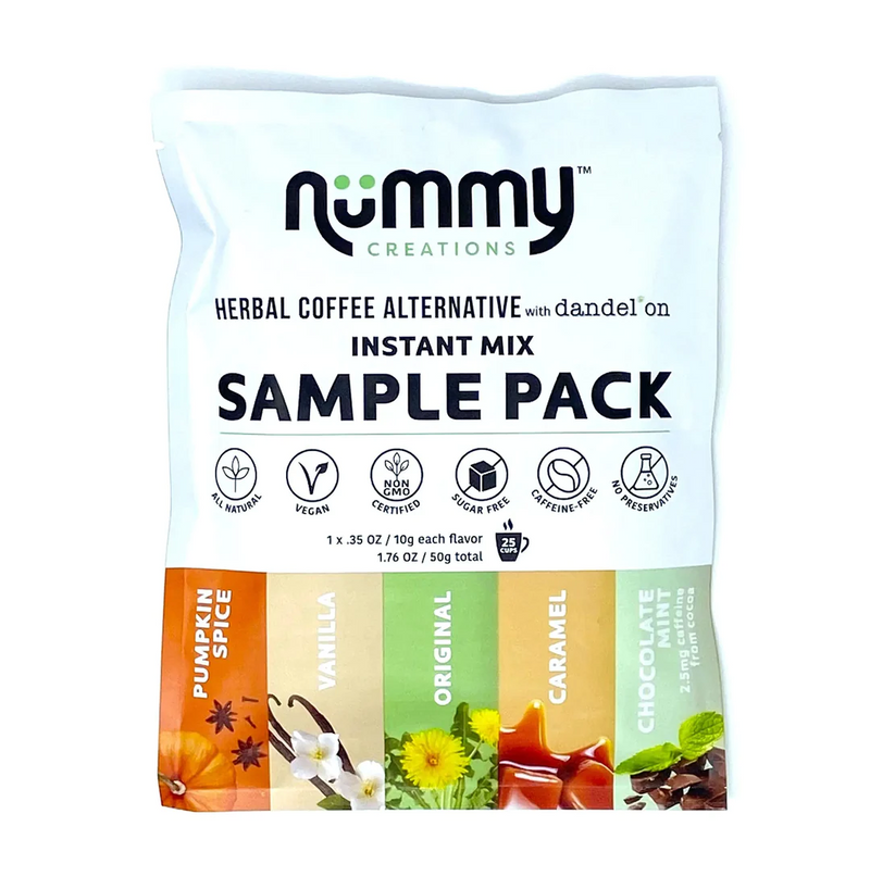 Herbal Coffee Alternative with Dandelion, Sample Pack 5 x 10g