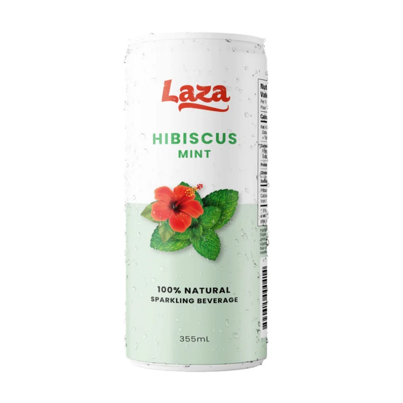 Hibiscus Mint Sparkling Beverage, 355mL