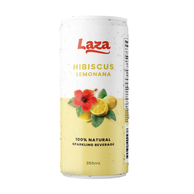 Hibiscus Lemonana Sparkling Beverage, 355mL