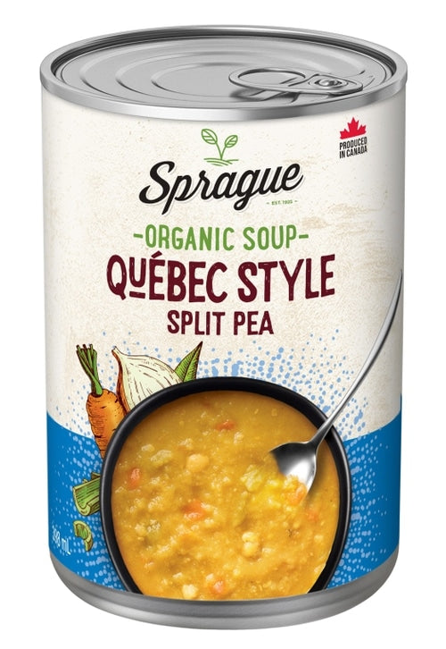 Organic Quebec Style Split Pea Soup, 398mL